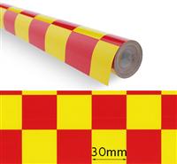 WG044-00403 Covering Film Grill-work Red/Yellow (5mtr) 403